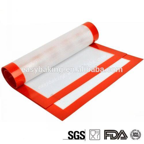 High quality durable non stick silicone baking mat for pastry baking
