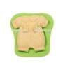 New product baby series baby dress with bow shape silicone fondant cake molds