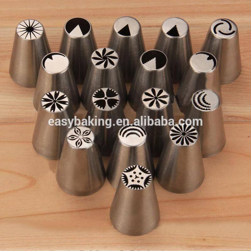 Grass Russian 304 Stainless Steel Icing Piping Nozzles Pastry Cake Cupcake Decorating Tips