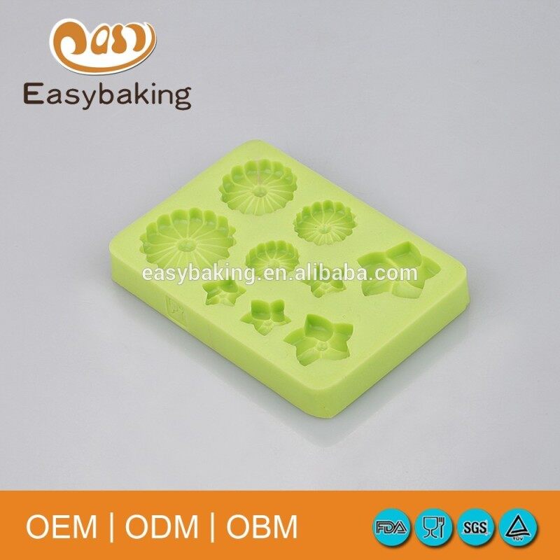 3D fondant cake decorations silicone icing lace mat mold