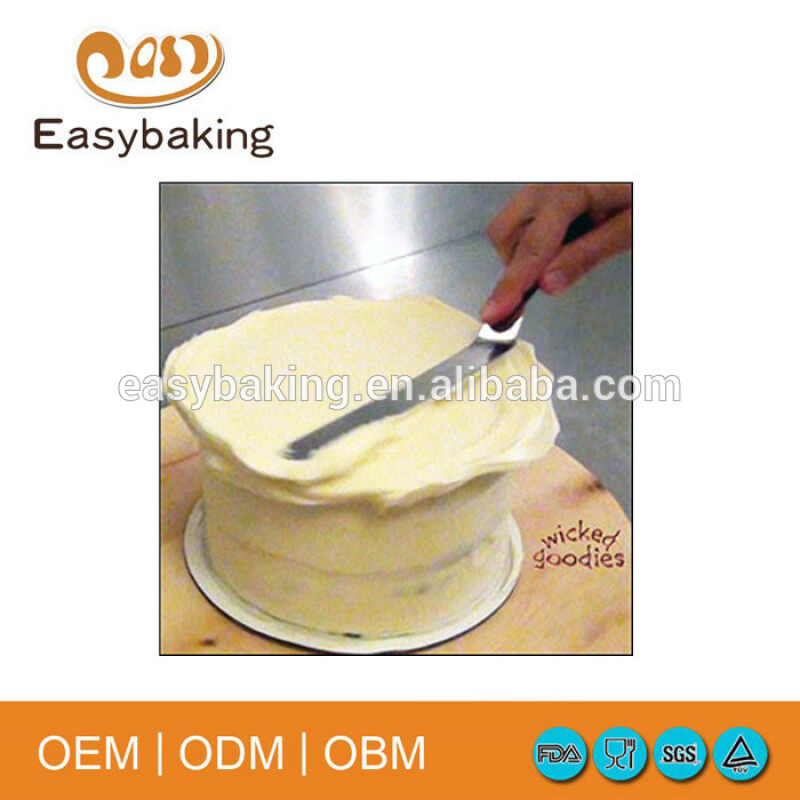 Hot sale set of 3 high quality cake spatular for cake decoration