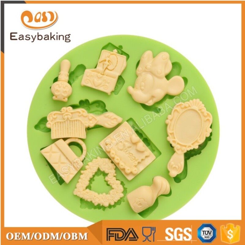 New Hot Selling Products Mickey Mouse Silicone Cake Molds