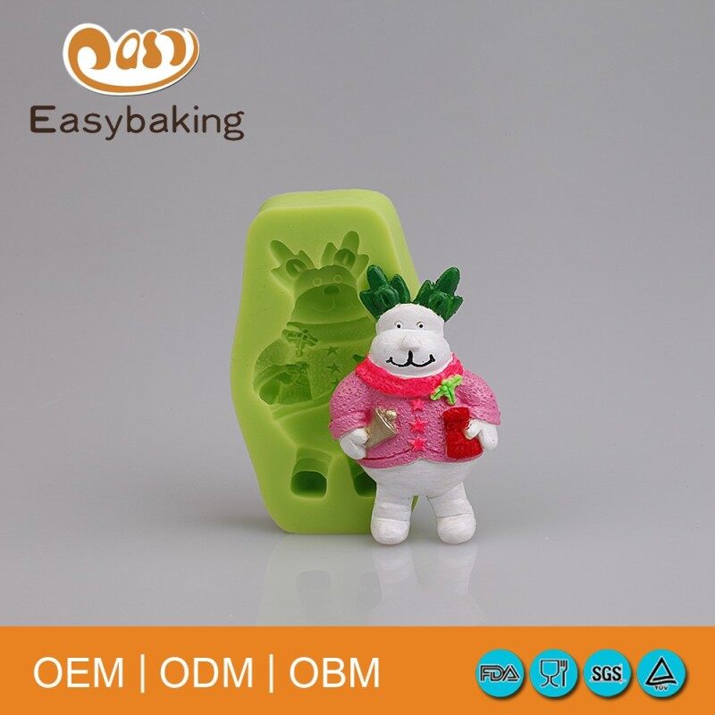 Free Sample Funny 3D Silicone Cake Molds For Kids