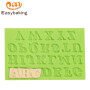 Popular A-Z Uppercase Silicone Mold For Cake Decoration