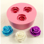 2016 trending products silicone chocolate mould LFGB Rose shape for handmade chocolate