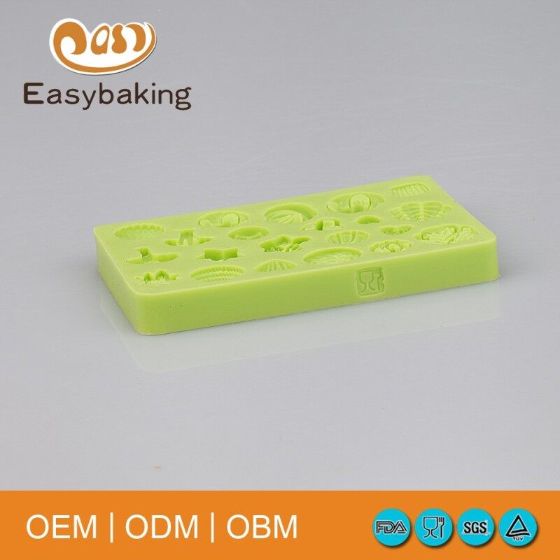 Multi Styles Cheap Flower Shape Silicone Molds For Cake Decor