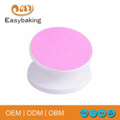 China supplier newest design cake decorating turntable cake stand