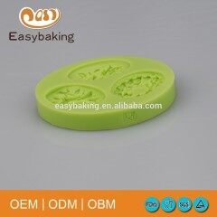 Rose Bows Silicone Fondant Molds For Cake Decorate Candy Soap Clay Resin Craft
