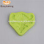 Quality assured different shapes 84*84*10 silicon cake decorating molds