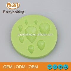 Porous Drops Of Water Shaped Diamond Jewelry Clothing Cake Decoration Silicone Candy Mould