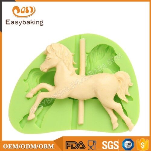 Best Wholesale Suppliers 3D Fondant Silicone Horse Molds