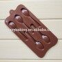 Most Selling Items Spoon Shape Chocolate Mold Silicone Mold