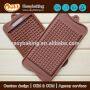 Customized small square silicone choclate molds
