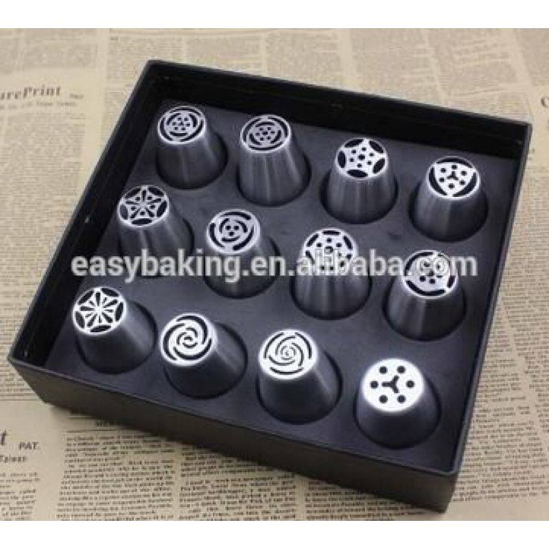 Russian Pastry Tips Icing Piping Nozzles With 304 Stainless Steel
