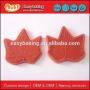 Factory direct sale 3D sugar craft veiner leaf fondant silicone molds cake decorating
