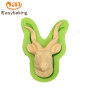 Reindeer Head Silicone Molds Fondant Mould for cake decorating