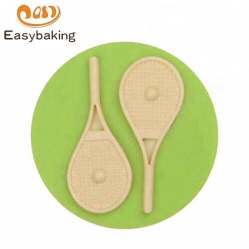 Tennis Player Racket Silicone Mould Wimbledon Sport Themed