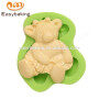 Hot Selling New design Handmade Custom Teddy Bears Animal Silicone Molds
