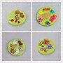 Discount Coupons Round Silicone Mold Mermaids and Dolphins