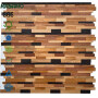 Wood Veneer Natural Wood Mosaic Pell And Stick Tile Wood Panel