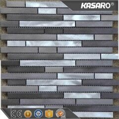 13613 stainless steel strip tiles, stainless steel mosaic tile, stainless steel tile