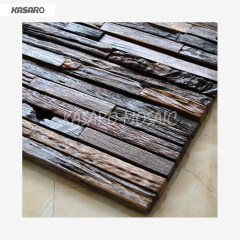 Colorful Old Ship Wood Mosaic Tile 3d Wood Wall Panel