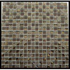 Glass mosaic tile 15x15,stained glass mosaic,metallic glass tile (KY-ZR2013492-2)