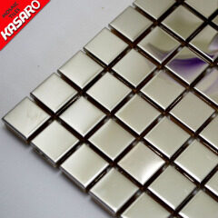 Stainless Steel Tile Trim Mirror Metal Mosaic