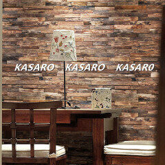 Rustic 3D Art solid wood wall decorative panel solid wood mosaic tile mix wood wallpaper