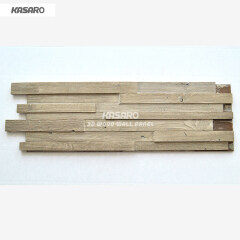 Modern Pastoral Style Wood Wall Planks Real Wood Wall Tile 3d Wall Panel