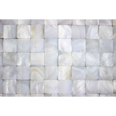 20x20 Shell Brick Pattern Mother Of Pearl Shell White Moroccan Mosaic Tile