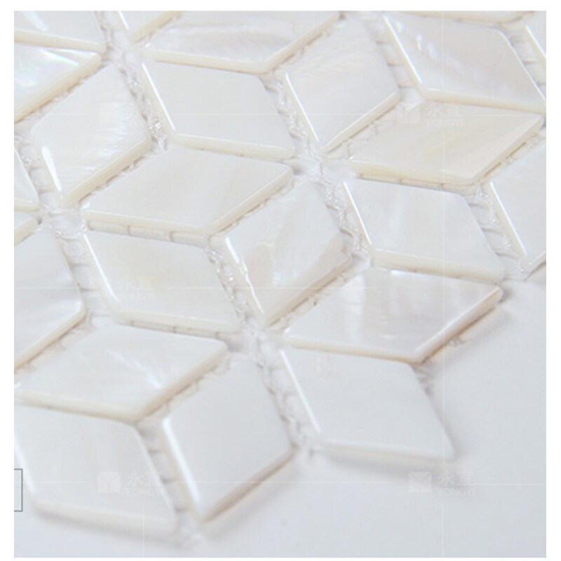 Wholesale Seamless Mother Of Pearl Shell Peel Stick Self-adhesive Mosaic Shell Tiles