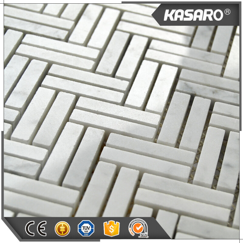 Mosaic Tile Marble Flooring Border Designs White Marble Tile