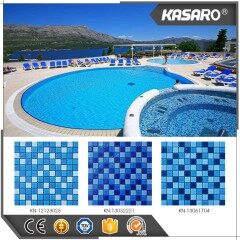 Blue Mosaic Swimming Pool Tile