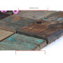 Wood Mosaic Suppliers and Teak Wood Mosaic For Decoration
