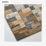 Wood Look Mosaic Wall Tile 4mm Aluminum Composite Panel