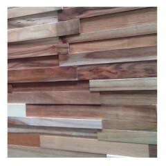 3D background natural wood wall panel