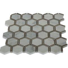 300x300mm Hexagon Marble Mosaic Tile for Wall and Floor Design
