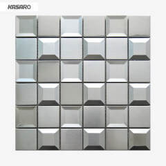 3D Wall Mosaic Design Backsplash Metal Tile
