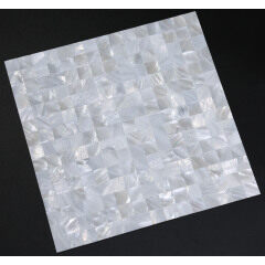 Peel And Stick Tile Shell Mosaic Tile Mother of Pearl Wall Tile