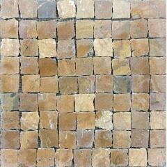 Brown Brick Marble Wall Pattern Mosaic