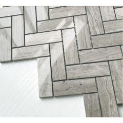 Fashion design 3d marble mosaic tiles