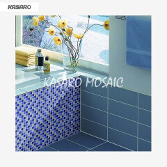 Swimming Pool Tile For Sale Blue Glass Mosaic Swimming Pool Tiles