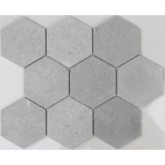 Bathroom Bianco Carrara Hexagon polished Mosaic Tile White Carrara Polished Marble Hexagon Mosaic for Wall and Floor