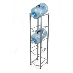 Good quality cheap metal 3-Tier Water Bottle Holder Cooler Jug Rack  Water Bottle Storage Rack