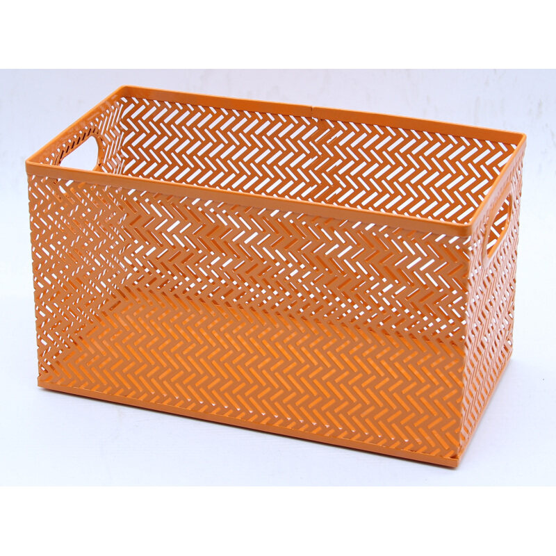 wholesale supply  home office mesh fancy  bread toy desktop metal storage basket