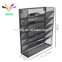 Wideny Office school home household storage wire metal mesh wall mount mounted hanging file organizer