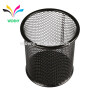 Wideny desk desktop table promotion wholesale stationery single stand office mesh metal black pencil cup pen holder for stand