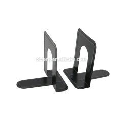 office and home Metal Book end Sets One Pairs Kids Book Stand Iron Silver Bookends Display