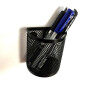 Amason Hot Sale Metal Mesh Magnetic Semicircle Pen Holder For Office Storage Metal Pen Holder